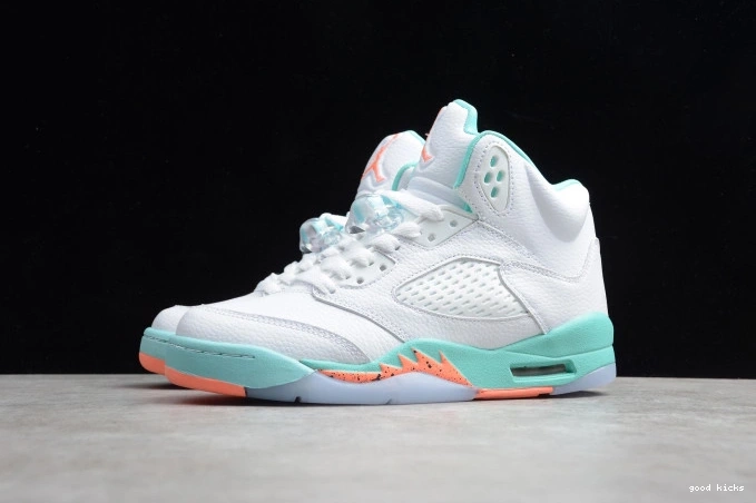 Cheap Air Jordan Aqua Light 440892-100 GS 5 0731